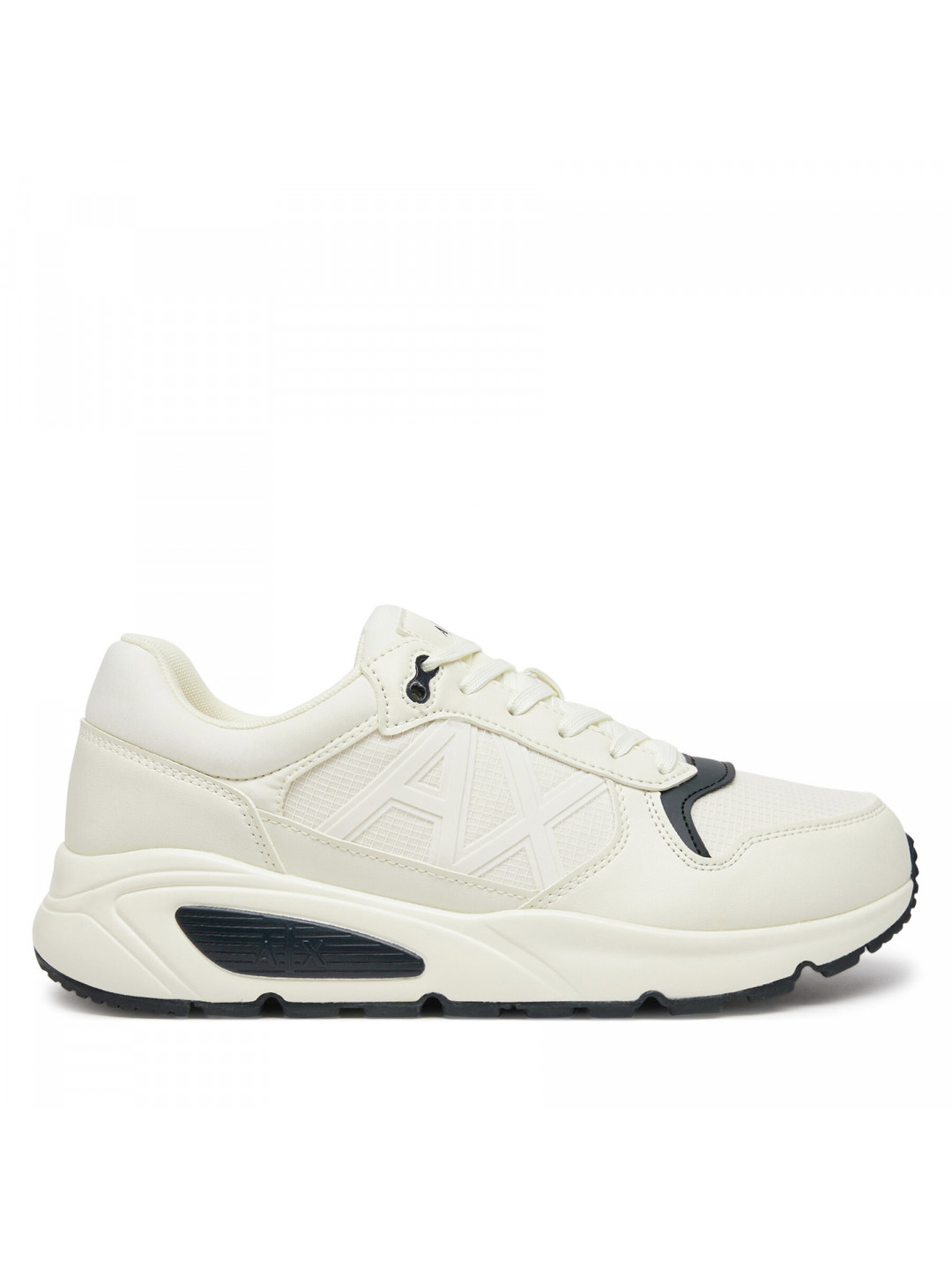 Sneakersy Armani Exchange XUX239 XV909 U384 Bílá
